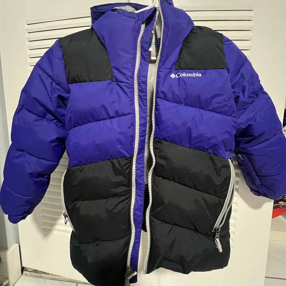 Columbia Fleece Lined insulated Puffer Kids Jacket